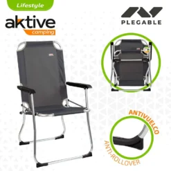 Aktive 54 X 57 X 91 Cm Folding Chair -Robens Sales Store aktive 54 x 57 x 91 cm folding chair 2