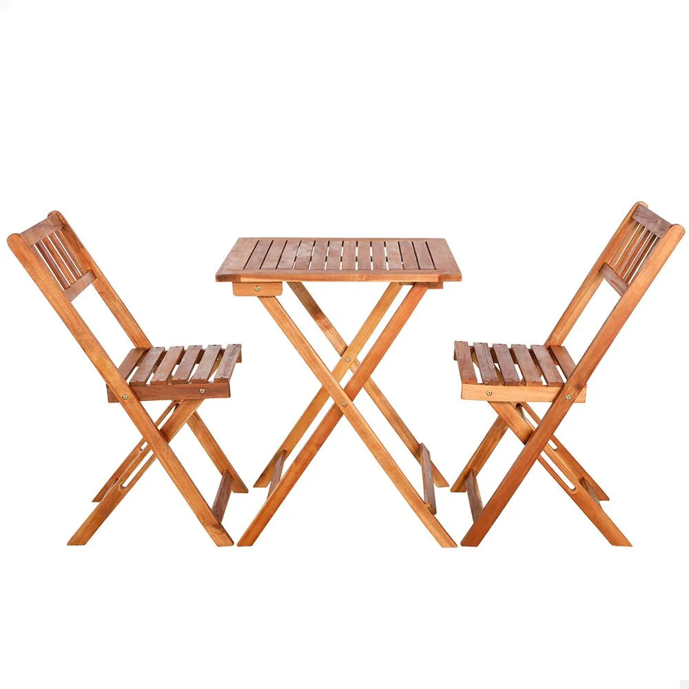 Robens Sales Store -Robens Sales Store aktive acacia wood table and two chairs set