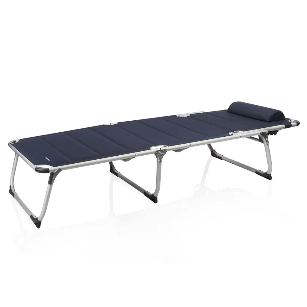 Rome Folding Camping Lounger 200x67x35cm 4 Rome Folding Camping Lounger 200x67x35cm - Image 4