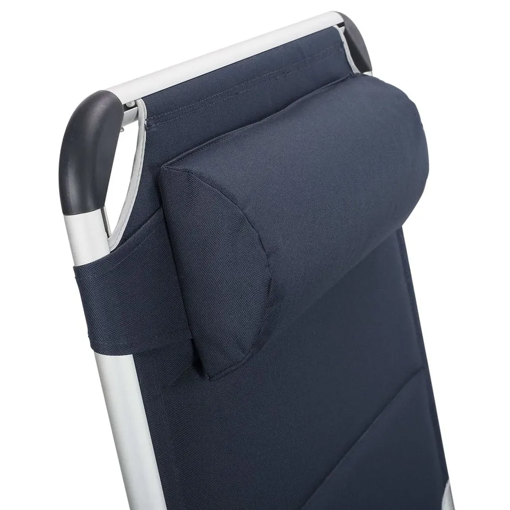 Rome Folding Camping Lounger 200x67x35cm 6 Rome Folding Camping Lounger 200x67x35cm - Image 6