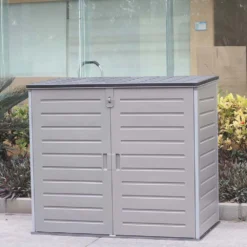 Soften II 1170L Outdoor Storage Resin Deck Box -Robens Sales Store gardiun soften ii 1170l outdoor storage resin deck box 3