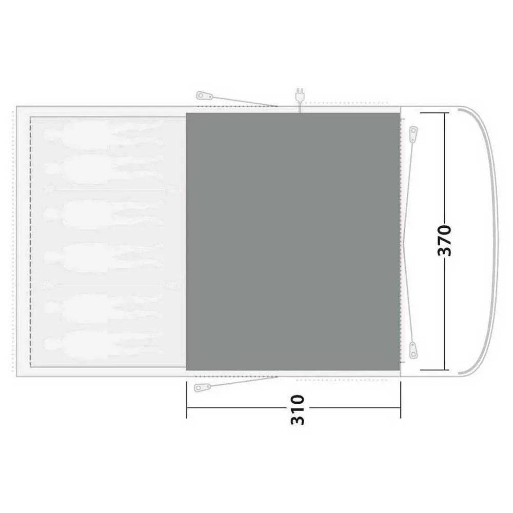 Outwell Flat Woven Colorado 6PE 3 Outwell Flat Woven Colorado 6PE - Image 3