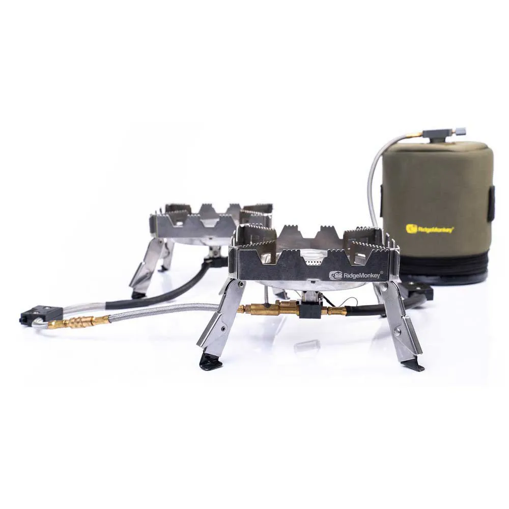 Ridgemonkey Quad Connect Pro Full Kit Stove 2 Ridgemonkey Quad Connect Pro Full Kit Stove - Image 2