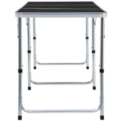 VIDAXL Foldable Camping Table Aluminium 180X60Cm -Robens Sales Store vidaxl foldable camping table aluminium 180x60cm 4